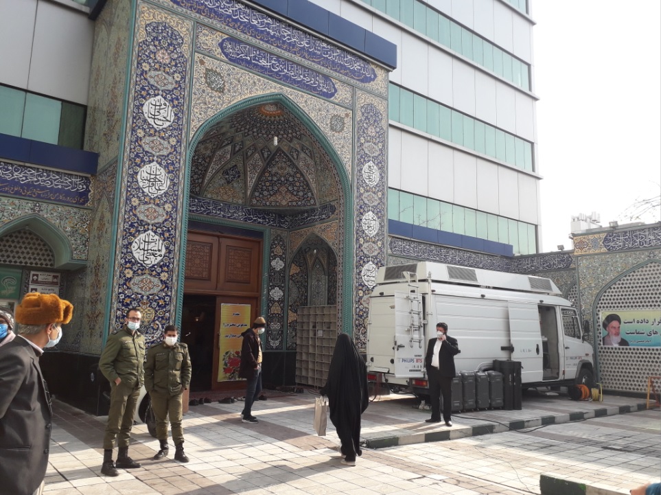 گزارش تصویری از پوشش رسانه ای مراسم گرامیداشت شهدای مدافع سلامت در بیمارستان تخصصی و فوق تخصصی خاتم الانبیاء (ص) تهران