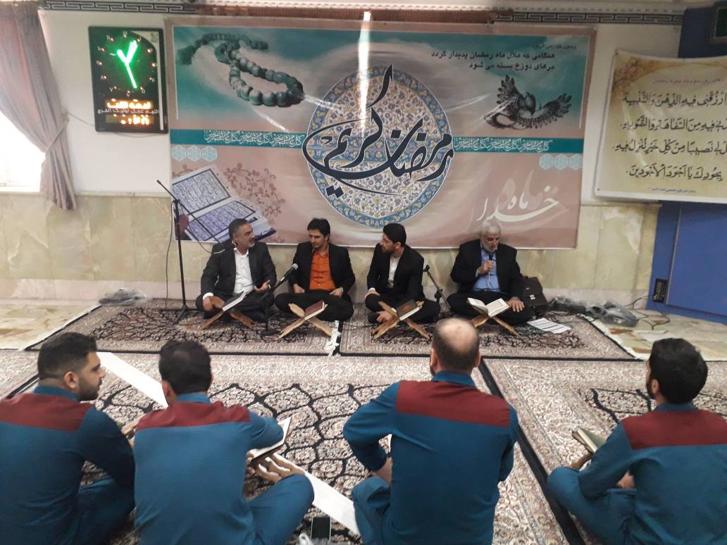 گزارش تصویری از برگزاری مراسم ترتیل خوانی در بیمارستان خاتم الانبیاء (ص) تهران با حضور قاریان بین المللی