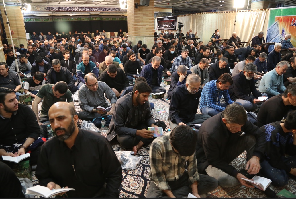 برگزاری مراسم احیای شب 23 ماه مبارک رمضان سال 1402 در مسجد بیمارستان خاتم الانبیاء (ص) تهران